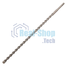 Бур по бетону Denzel двойная спираль, Cobalt W-tip, 14x460 мм, SDS PLUS