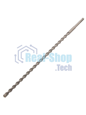 Бур по бетону Denzel двойная спираль, Cobalt W-tip, 14x460 мм, SDS PLUS