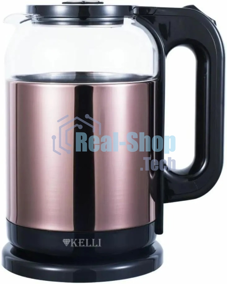 Чайник электрический KELLI KL-1807 Бронзовый