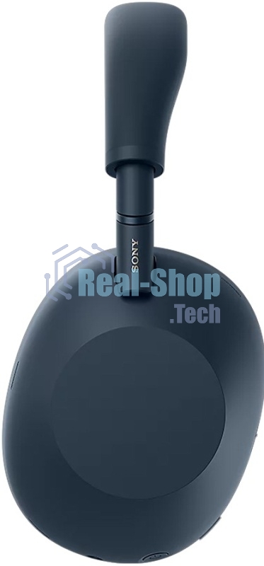 Беспроводные/проводные наушники Sony WH-1000XM6 синий, полноразмерные, Bluetooth + проводной, активное шумоподавление, до 40 ч