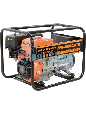 Электрогенератор бензиновый Carver PPG-6500 Builder, 5.5 кВт, 96 дБ, 67,5 кг
