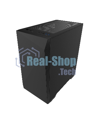 Компьютерный корпус ZALMAN Z1 ICEBERG, MicroATX, черный, WINDOW, 2xCOMBO (3.5