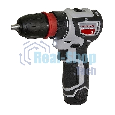 Дрель-шуруповерт аккумуляторная ИНТЕРСКОЛ ДА-10/12В 36, Аккумуляторная, 12В, 2 АКБ, Кейс