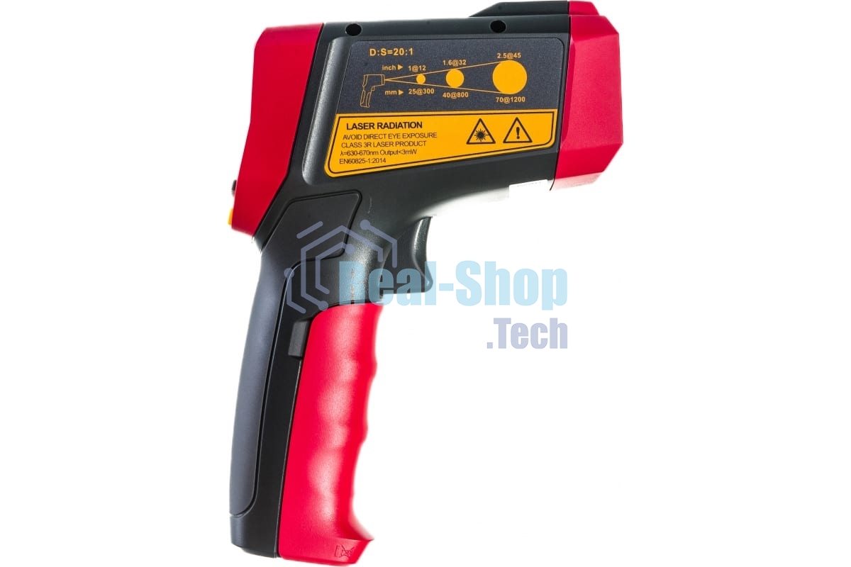 Инфракрасный термометр UT302D+, -32С~ 1100С