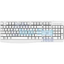 Клавиатура проводная Acer OKW301 (ZL.KBDCC.01B), USB, белый