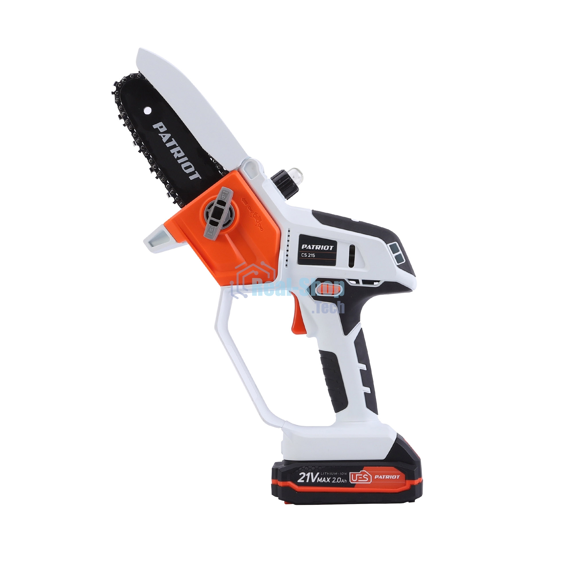Пила цепная аккумуляторная Patriot CS 215 21В UES мини