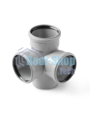 Крестовина 2-х плоскостная (Полипропилен) 110x110x110/87,5