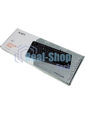 Клавиатура проводная A4Tech Fstyler FK10, USB, черный/серый
