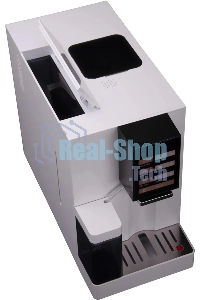 Кофемашина автоматическая Hyundai HAM-4103 белый, исп. кофе - молотый/зерновой, 1.2 л, 1500 Вт, 19 бар