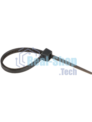 Хомут кабельный 2.5х150 нейл. черный (уп. 100 шт) EKF plc-cb-2.5x150