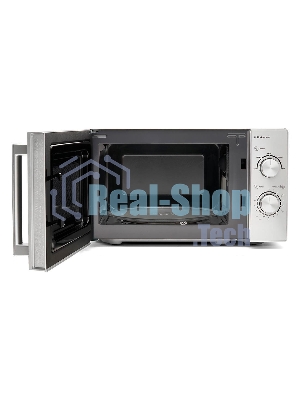 Микроволновая печь Caso M 20 Gourmet серебристый, 20 л, 800 Вт, переключатели - поворотный механизм