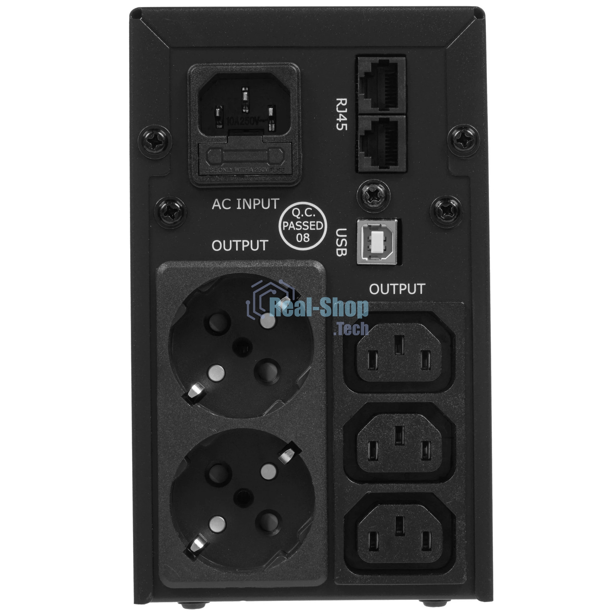 Источник бесперебойного питания Crown CMU-SP650COMBO/650 ВА/390 Вт/2 х CEE 7 (евророзетка), 3 x IEC 320 C13 (компьютерная)