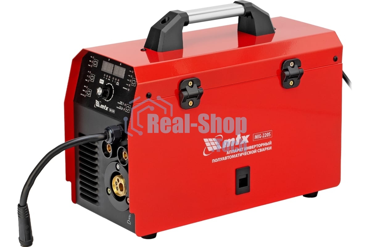Аппарат инвертор. полуавтомат. cварки MTX MIG-220S, 220A, ПВ 60%, катушка 5 кг