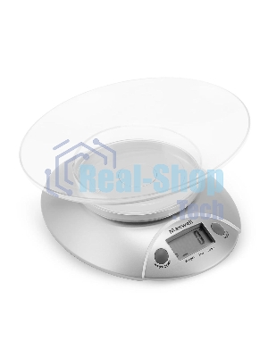 Весы кухонные Maxwell MW-1451-SR, серебристый