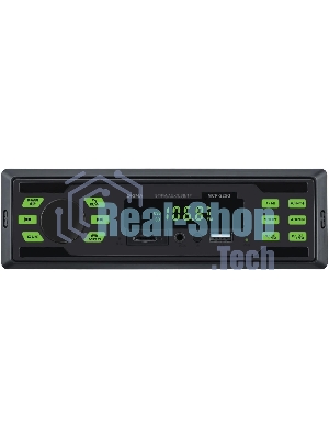 Автомагнитола Digma MCP-225G, 1 DIN, Bluetooth, USB Type-A, AUX