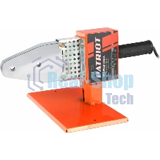 Аппарат для сварки пластиковых труб PATRIOT PW 150 170302005, 875 Вт, 6 насадок, кейс металл.