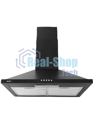 Вытяжка каминная Simfer 8563SM черный, 50 см, 550 м³/ч, 55 дБ