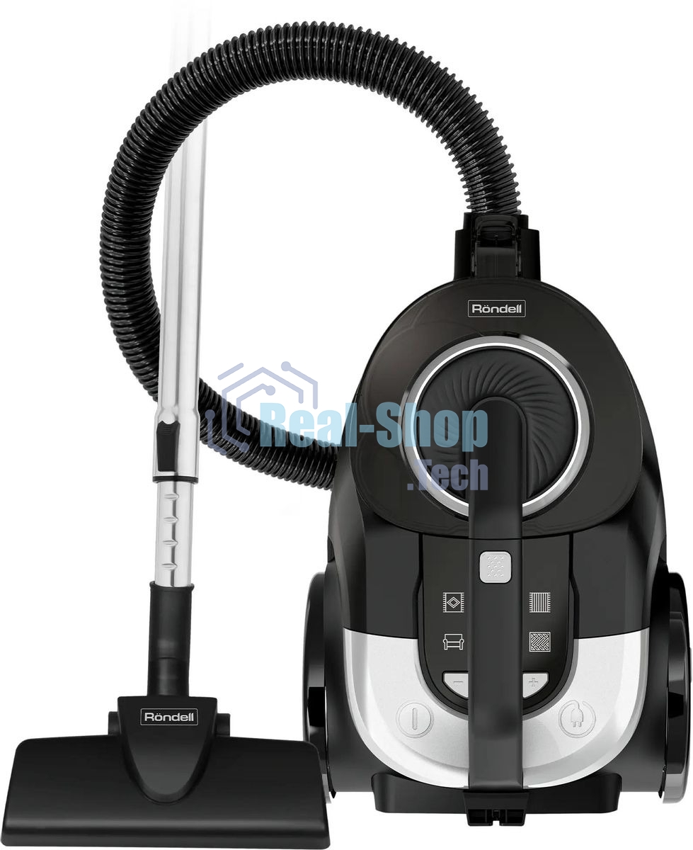 Пылесос Rondell RDE-2060, 2400Вт, черный/серый