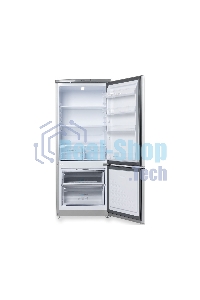 Холодильник Бирюса M551 металлик двухкамерный 180/60л морозилка снизу, автоматическое оттаивание