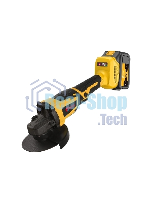 Угловая шлифовальная машина EDON AAG-21/125BL черный/желтый 25093