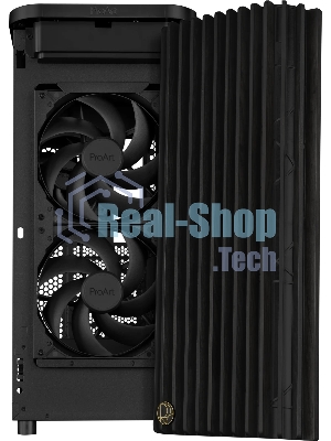 Компьютерный корпус ASUS PROART PA401 WOOD TG PWM черный