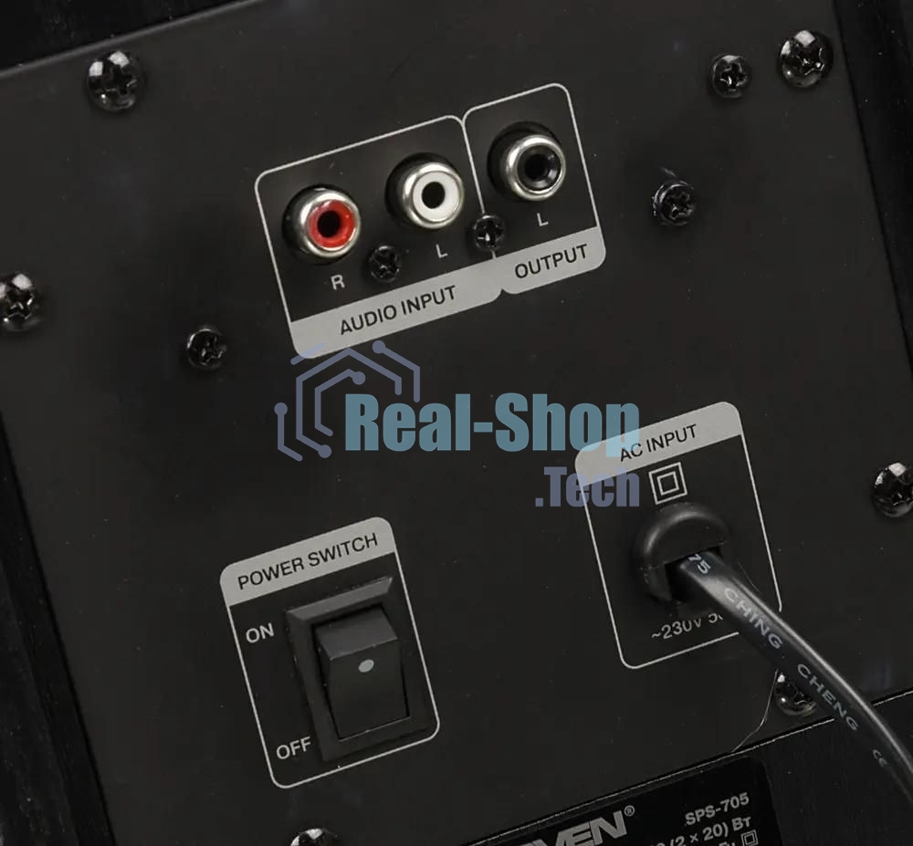 Акустическая система SVEN SPS-705 2.0 черный 40Вт