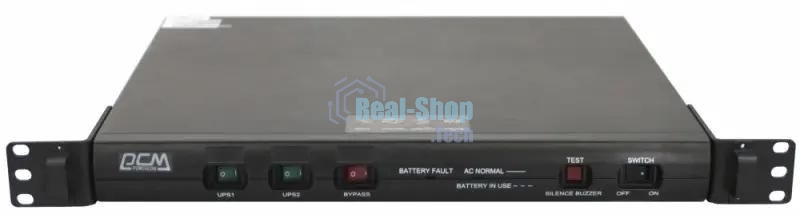 Источник бесперебойного питания Powercom King Pro RM KIN-600AP RM 360Вт 600ВА черный