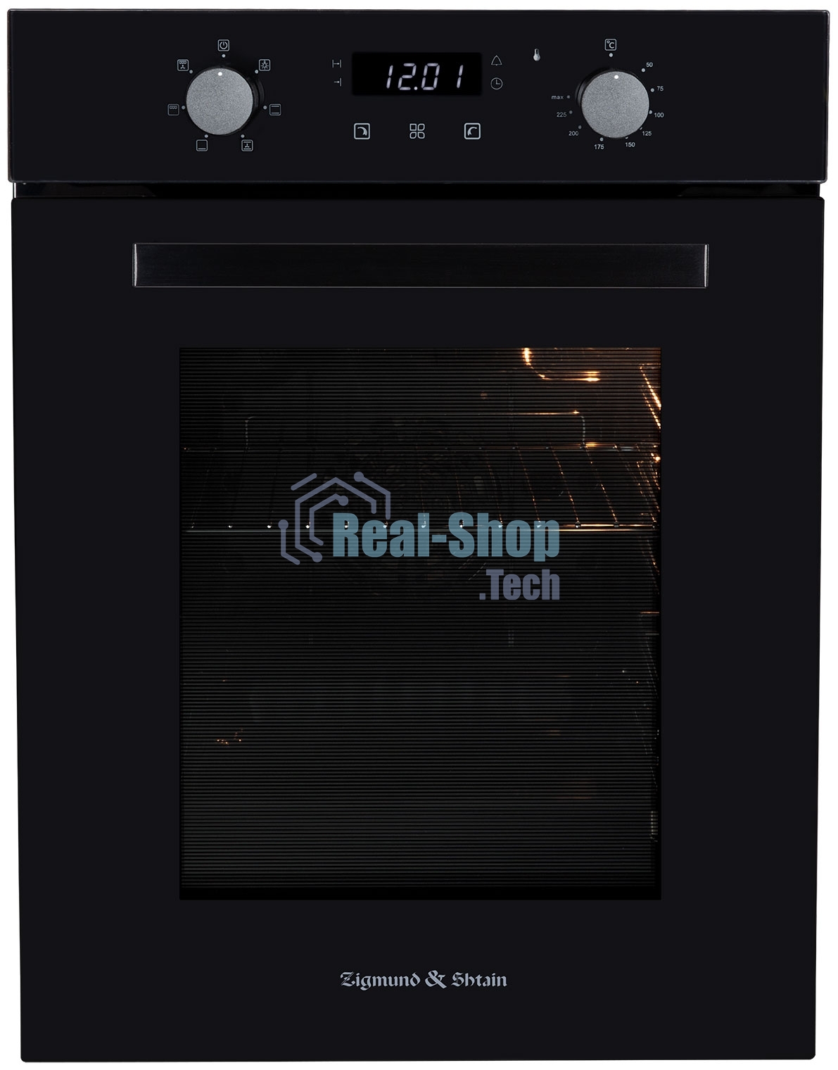 Духовой шкаф электрический Zigmund & Shtain E 173 B черный, 51 л