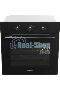 Духовой шкаф Электрический Hyundai HEO 6635 BG черный