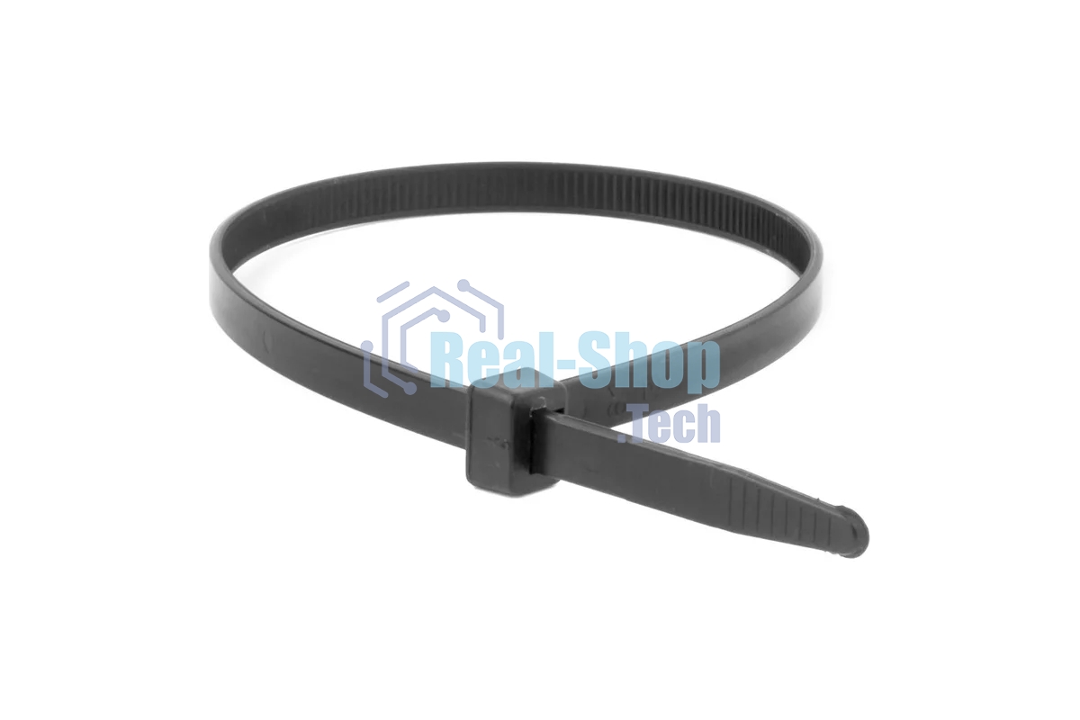 Хомут кабельный DKC 25317SR 4.8х300 полиамид черный (уп. 100 шт)