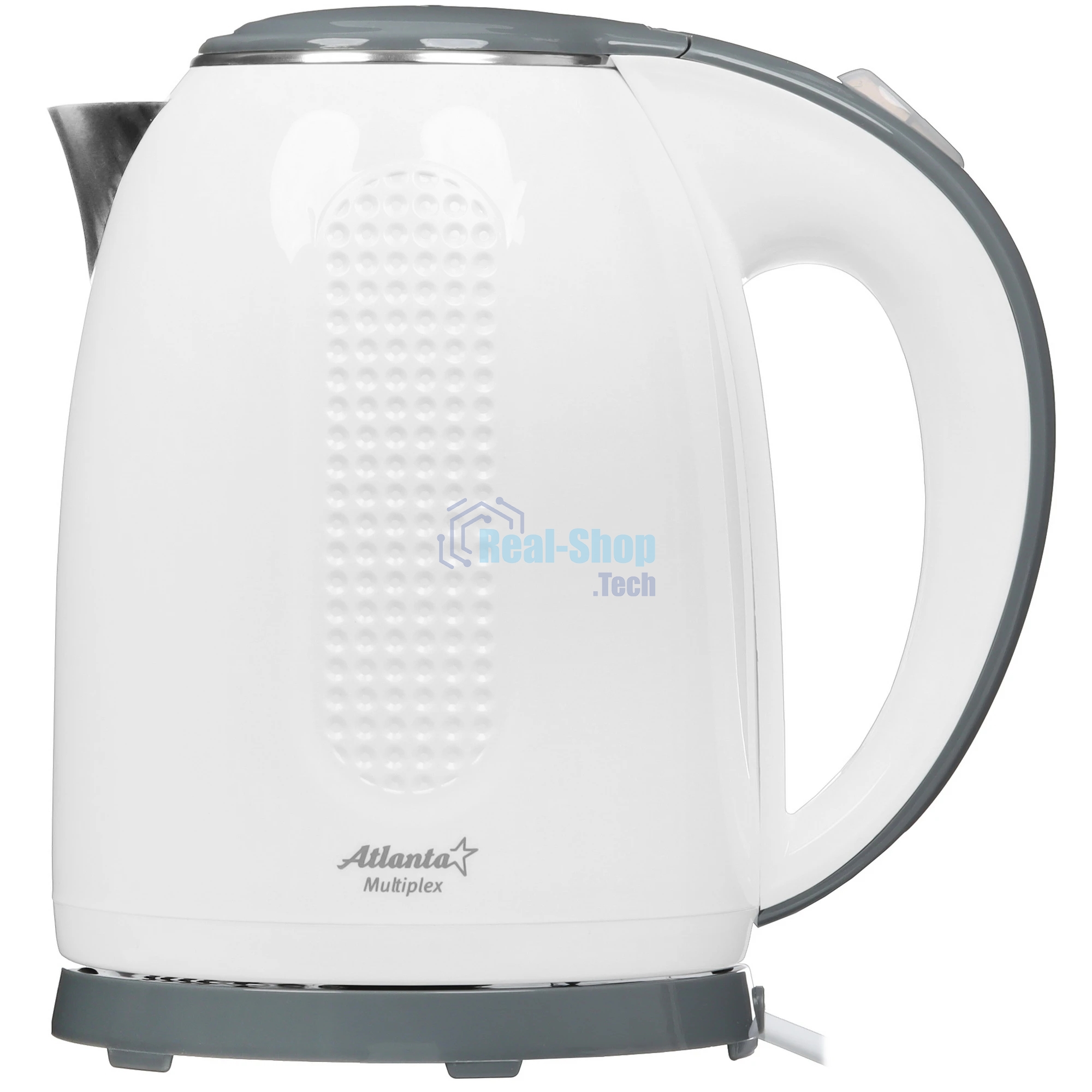 Чайник электрический Atlanta ATH-2427 белый двухстенный