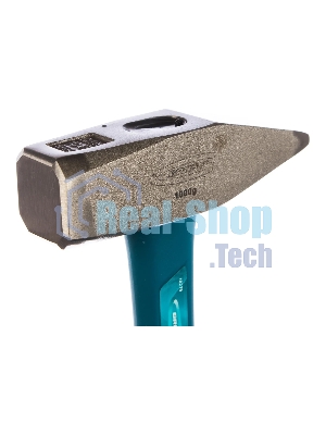 Молоток слесарный Gross 10279 1000 г, квадратный боек, фиберглассовая обрезиненная рукоятка