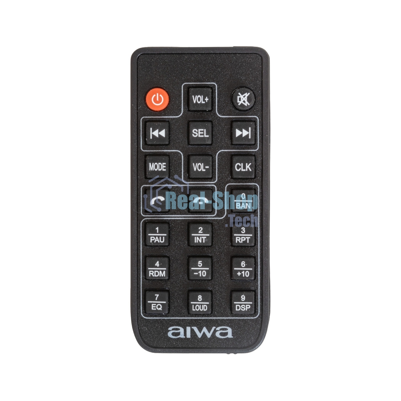 Автомагнитола AIWA HWD-700DSP, 1 DIN, Bluetooth, USB Type-A, AUX, пульт ДУ
