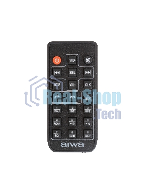 Автомагнитола AIWA HWD-700DSP, 1 DIN, Bluetooth, USB Type-A, AUX, пульт ДУ