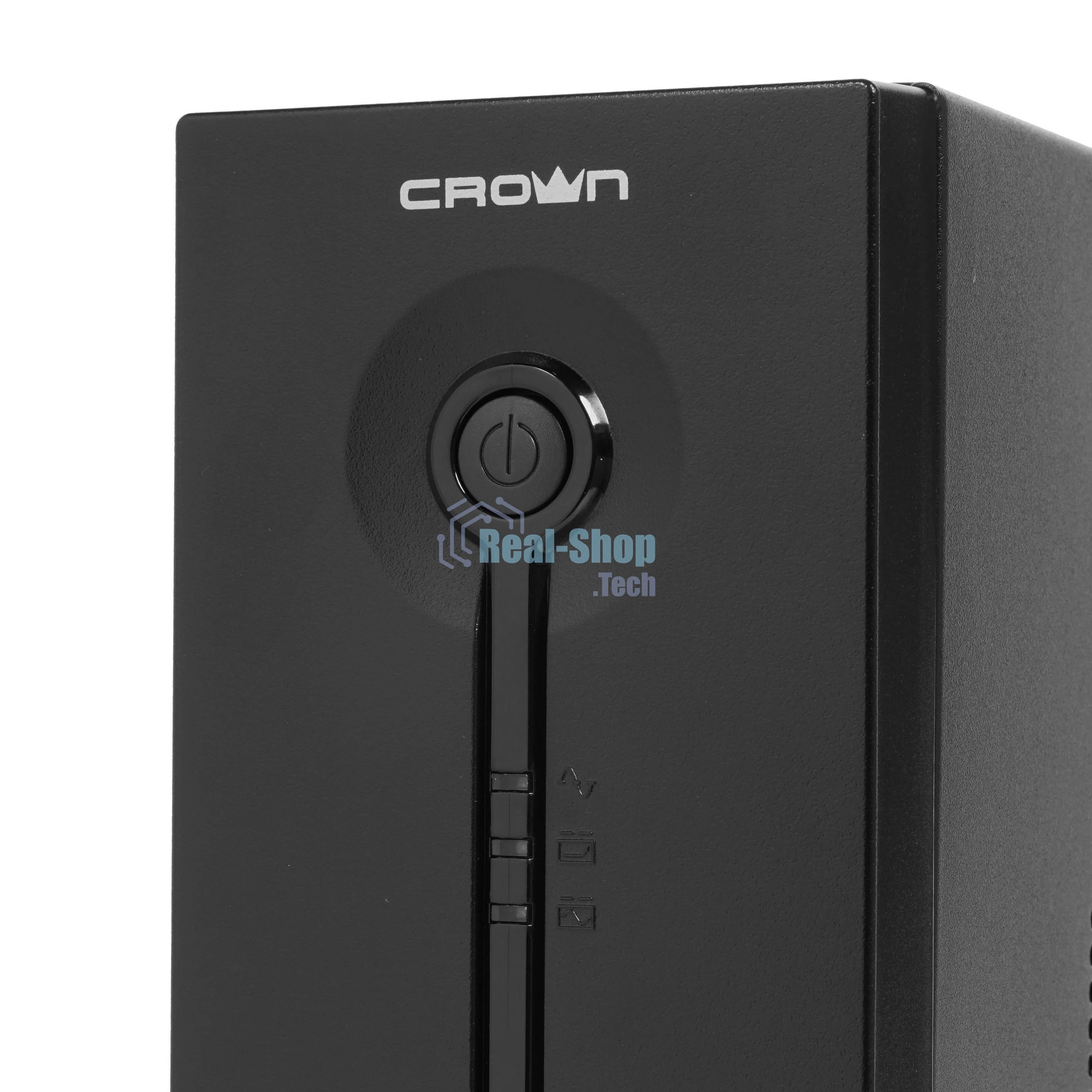 Источник бесперебойного питания Crown CMU-SP650COMBO/650 ВА/390 Вт/2 х CEE 7 (евророзетка), 3 x IEC 320 C13 (компьютерная)