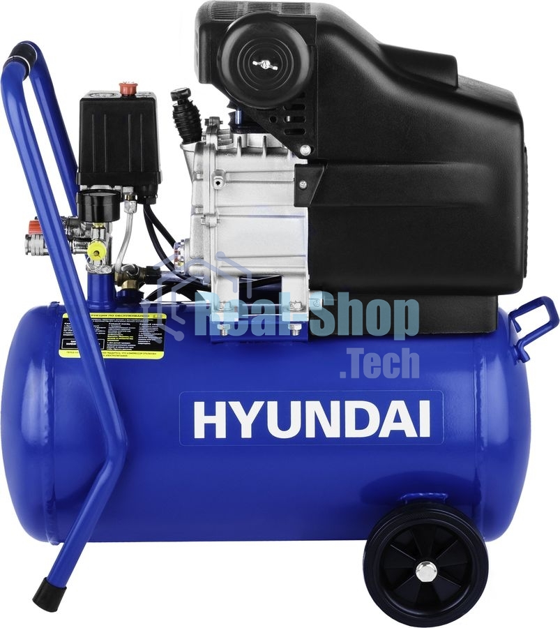 Компрессор поршневой Hyundai HYC 2324 масляный 230л/мин 24л 1500Вт