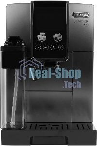 Кофемашина автоматическая DeLonghi Dinamica Plus ECAM380.95.TB черный/серый, исп. кофе - зерновой/молотый, 1.8 л, 1450 Вт, 15 Бар.
