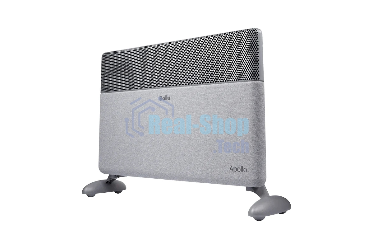 Конвектор Ballu Apollo digital INVERTER Moon Gray BEC/ATI-2001 серый, 2000 Вт, 25 м2, термостат, дисплей, WiFi