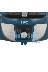 Пылесос JVC JH-VC318 синий/черный, 300/900 Вт, уборка сухая, пылесборник контейнер 2 л