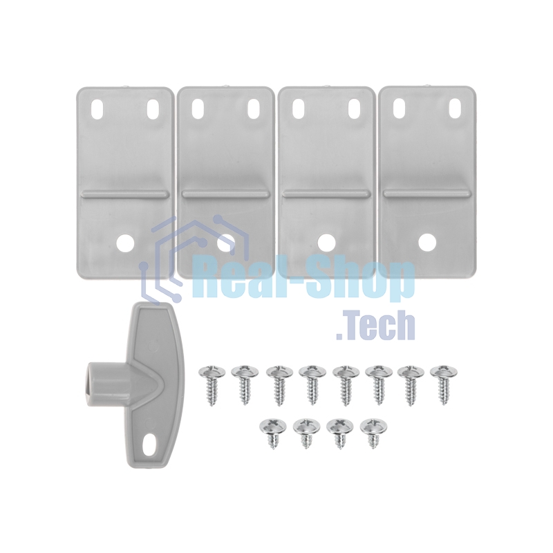 Корпус пластиковый ЩМПп Rexant с монтажной панелью 600х400х200мм ABS УХЛ1 IP65