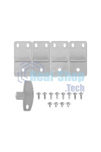 Корпус пластиковый ЩМПп Rexant с монтажной панелью 600х400х200мм ABS УХЛ1 IP65