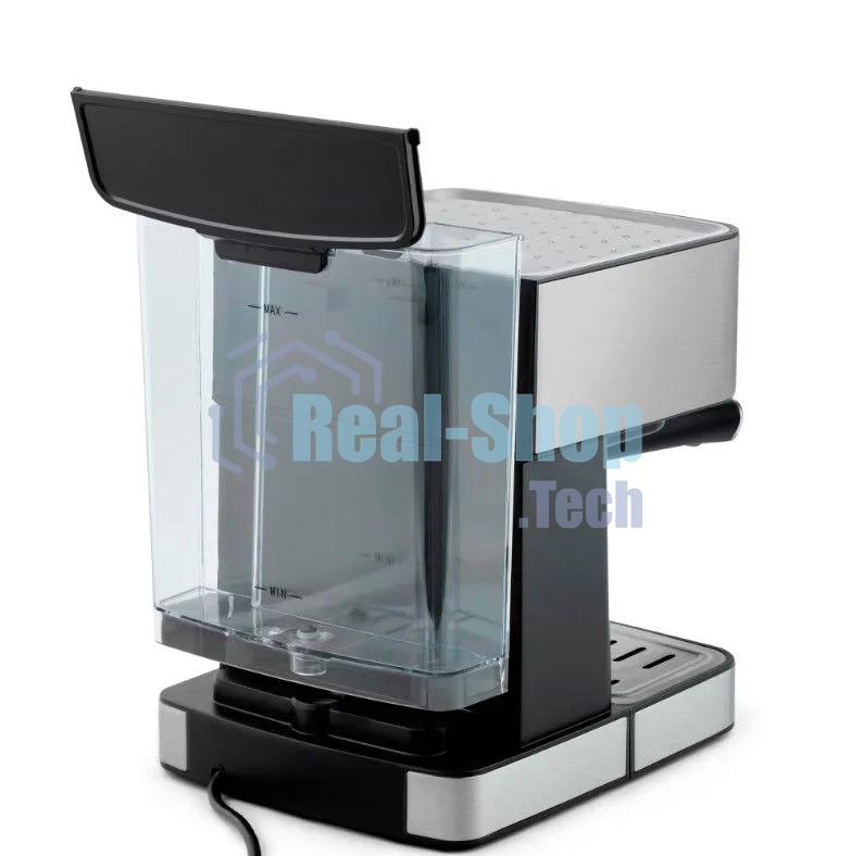 Кофеварка рожковая Vitek VT-1508 черный/серебристый 1.6 л 850Вт 15 бар