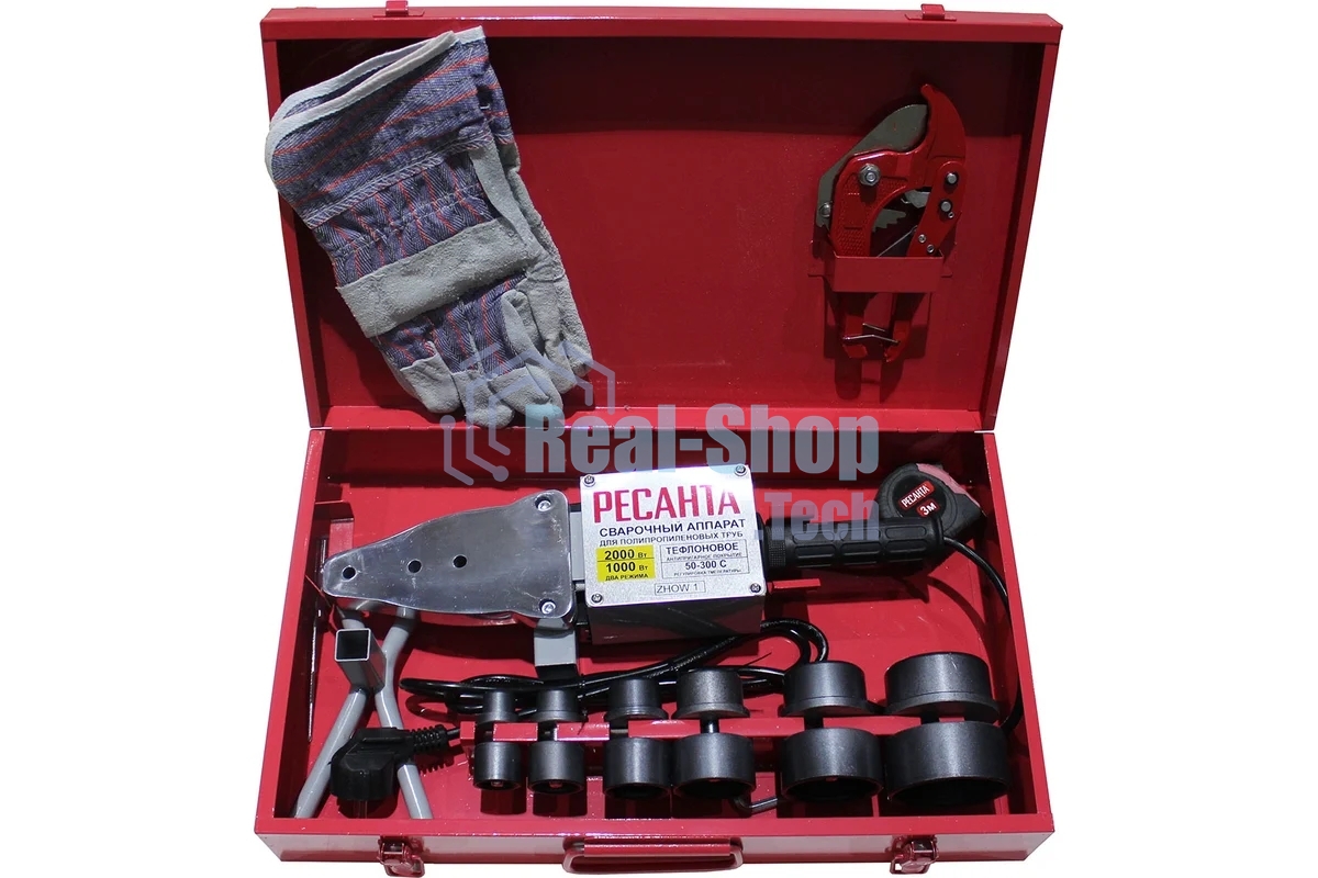 Аппарат для сварки ПВХ труб Ресанта АСПТ-2000