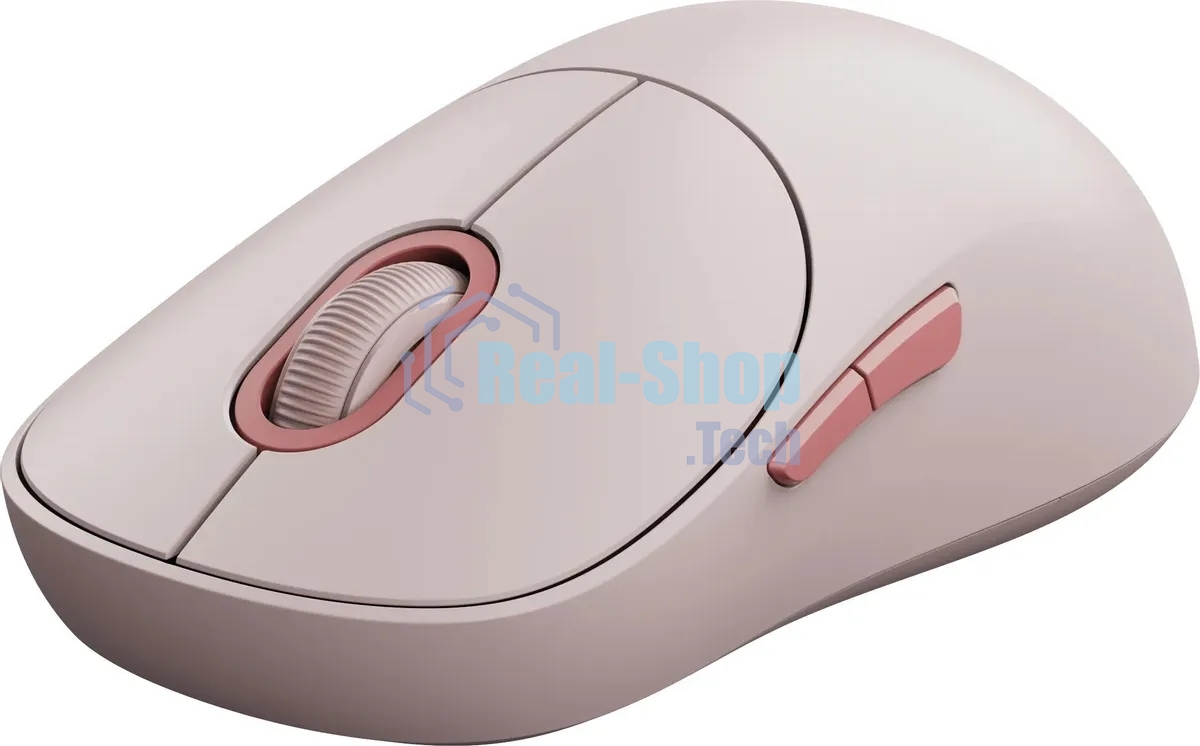 Мышь беспроводная Xiaomi BHR8911GL Wireless Mouse 3 розовый, 1200 dpi, USB/Bluetooth, кнопки - 4