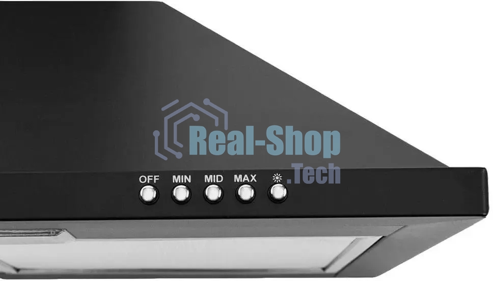 Вытяжка каминная Simfer 8563SM черный, 50 см, 550 м³/ч, 55 дБ