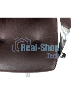 Кресло Бюрократ DAO/BROWN коричневый, кожа