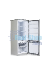 Холодильник Бирюса M551 металлик двухкамерный 180/60л морозилка снизу, автоматическое оттаивание