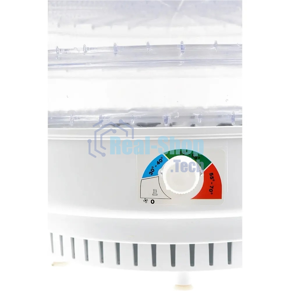 Сушилка для овощей и фруктов Ветерок-2 600 Вт, 5 поддонов, прозрачный, гофрокороб