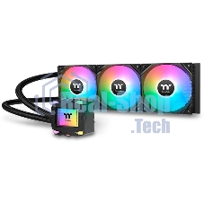 Система жидкостного охлаждения Thermaltake LA360 ARGB Soc-AM5/AM4/1200/1700/1851 черный 4-pin 38.35dB Al+Cu Ret (CL-W459-PL12SW-A)