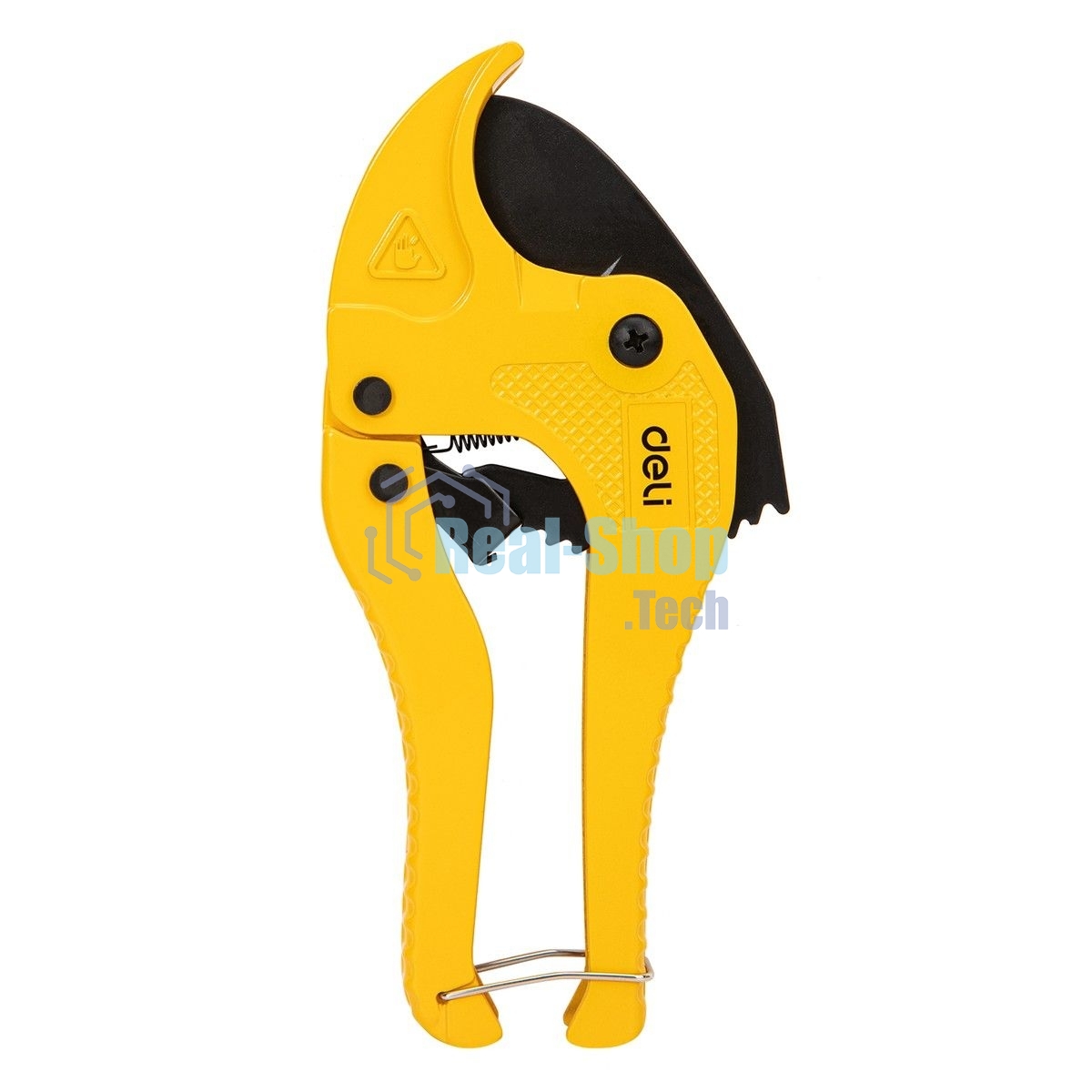 Труборез Deli DL350042 42мм Диапазон реза 42 мм. Тефлоновое покрытие. Лезвие из нержавеющей стали. Корпус алюминиевый сплав.